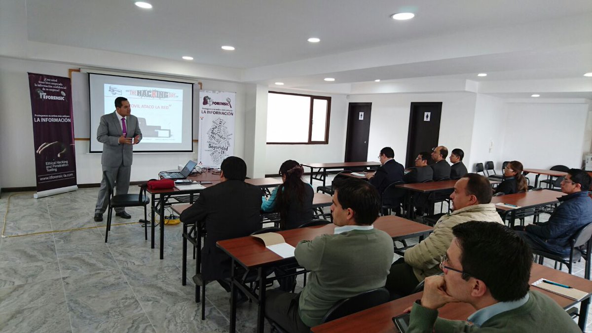 UCACSUR's tweet image. Inicio de Conferencia Internacional #SeguridadDeLaInformación #UnMóvilAtacóLaRed #ITForensic