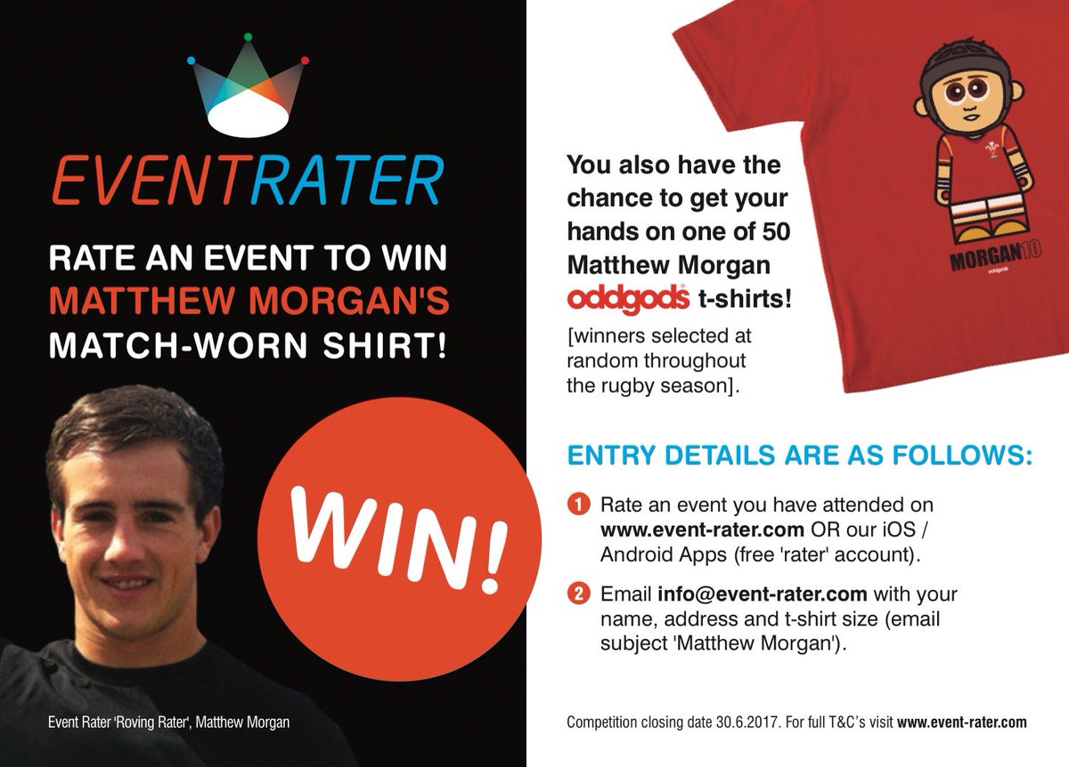 .@matthewmorgan23 Given 'Roving Rater' Role: event-rater.com/matthew-morgan…