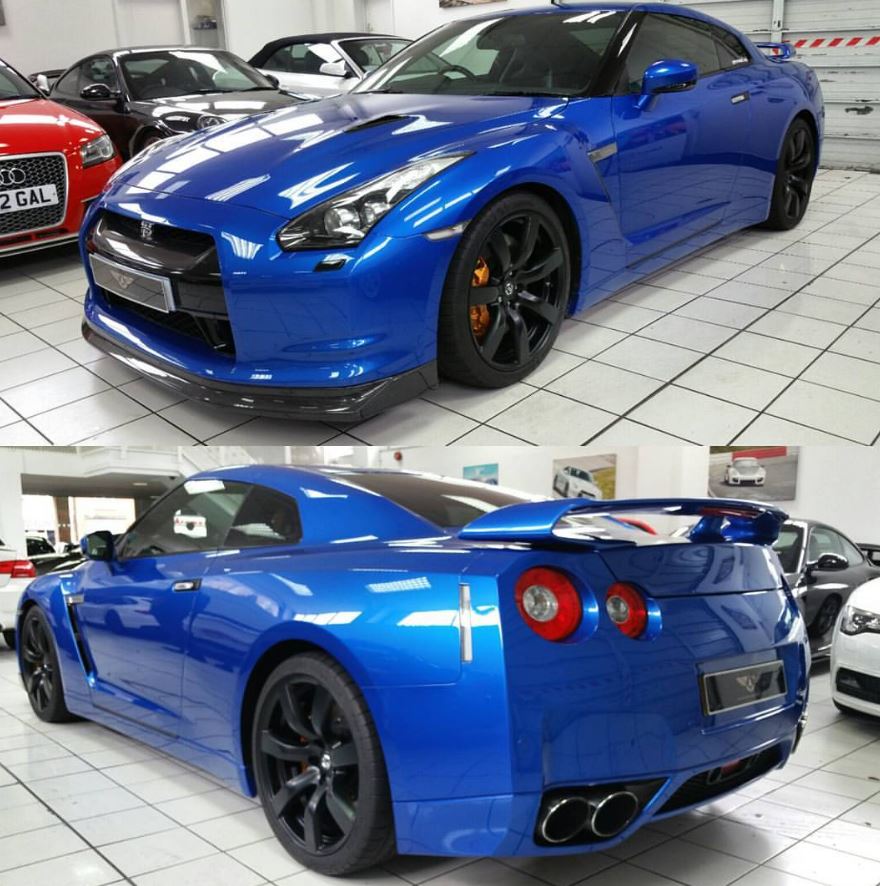 ASMPerformance's tweet photo. Stunning Bayside Blue GTR now in stock MY09 with just 36k miles and FSH #stunning #asmperformance #tuesdaymotivation https://t.co/oO13gZUWVI