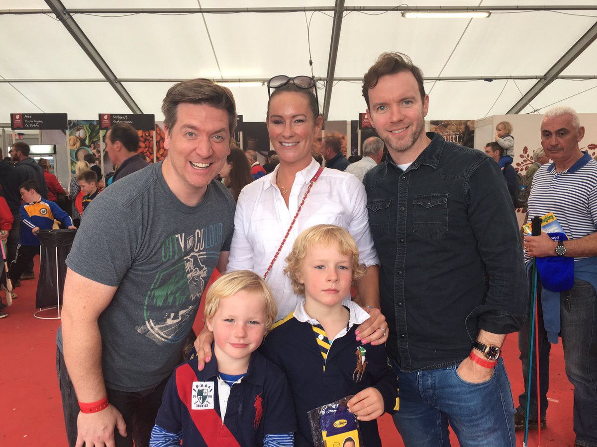 TodayFM's tweet photo. Shaking hands and kissing babies in the #FoodKarma tent at the #Ploughing16 https://t.co/dVR43ku3NN