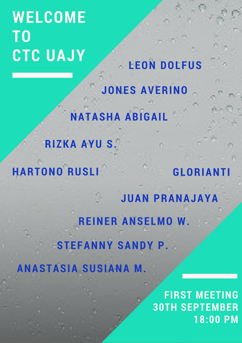 CTCUAJY's tweet photo. Selamat kepada kalian yang lolos seleksi! Looking forward to meet you guys at the first meeting! The venue will be announce later ya! https://t.co/k6IgEkcs7U