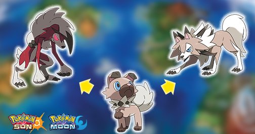 Rockruff Evolution Chart