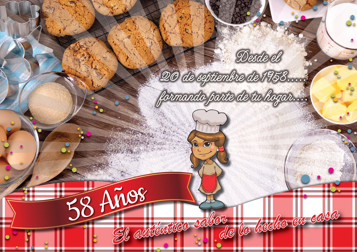 emgraciela's tweet photo. 58 años formando parte de tu hogar! 🎉🍾🎊🎁🎈 https://t.co/UcE4TpGRPf