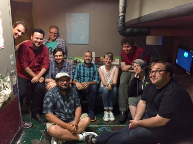 PaulMecurio's tweet photo. Had a blast performing as a guest monologist on @ASSSSCATNYC at @UCBTNY! These folks are amazingly talented. Awesome crowd! #asssscat3000 https://t.co/RgYseUGCFt