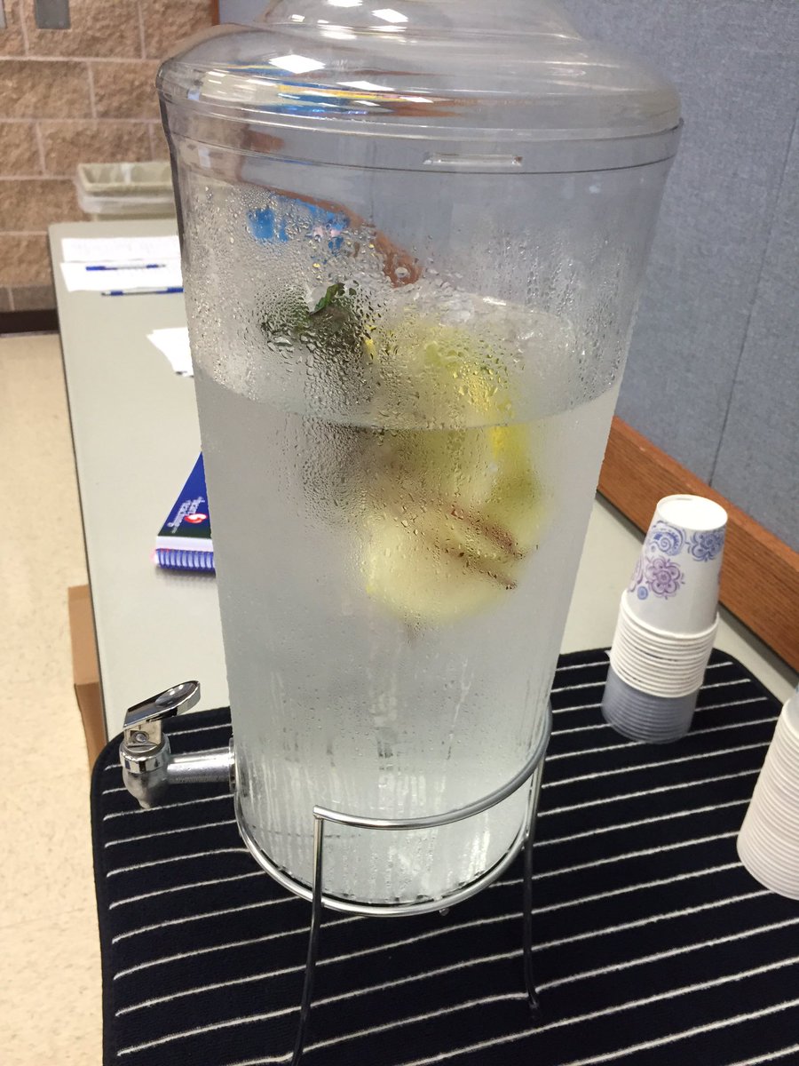 HaysProfDev's tweet photo. Missing @rachellephill today. We have spa water. Come back!!! #inspirehays https://t.co/QfxwGcHrnj