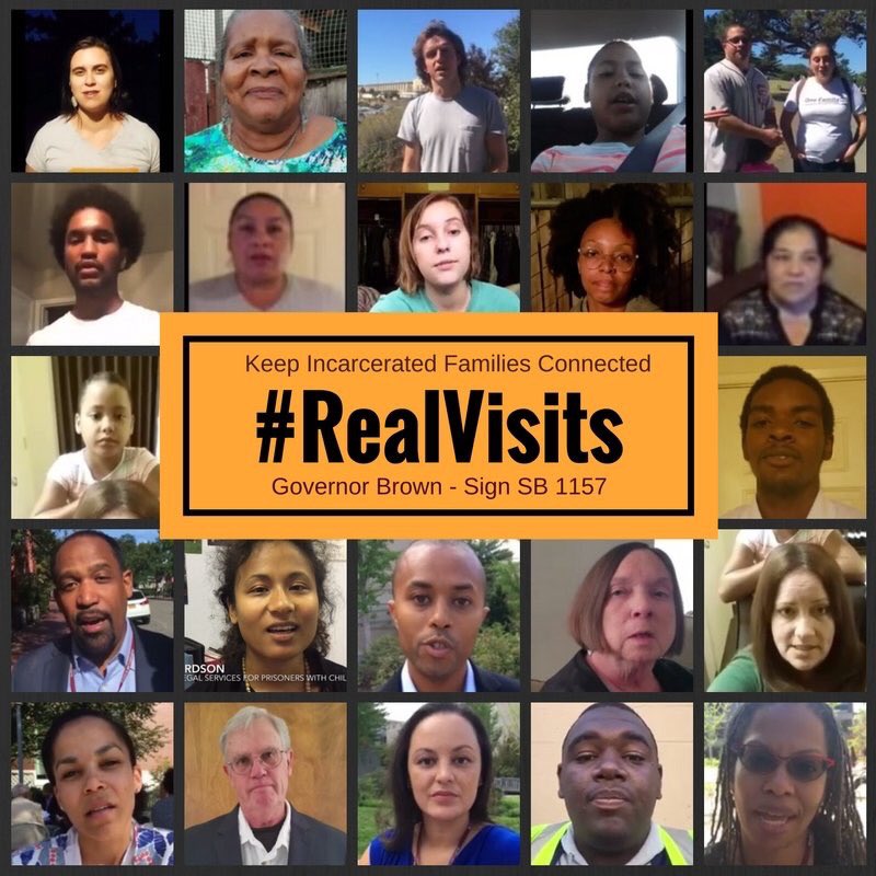 PTS_Express's tweet photo. Tell @JerryBrownGov to protect in-person visits in CA jails. Families need #RealVisits #PTSexpress Sign here: https://t.co/poIpo70IwZ https://t.co/YA2wwWcVa2