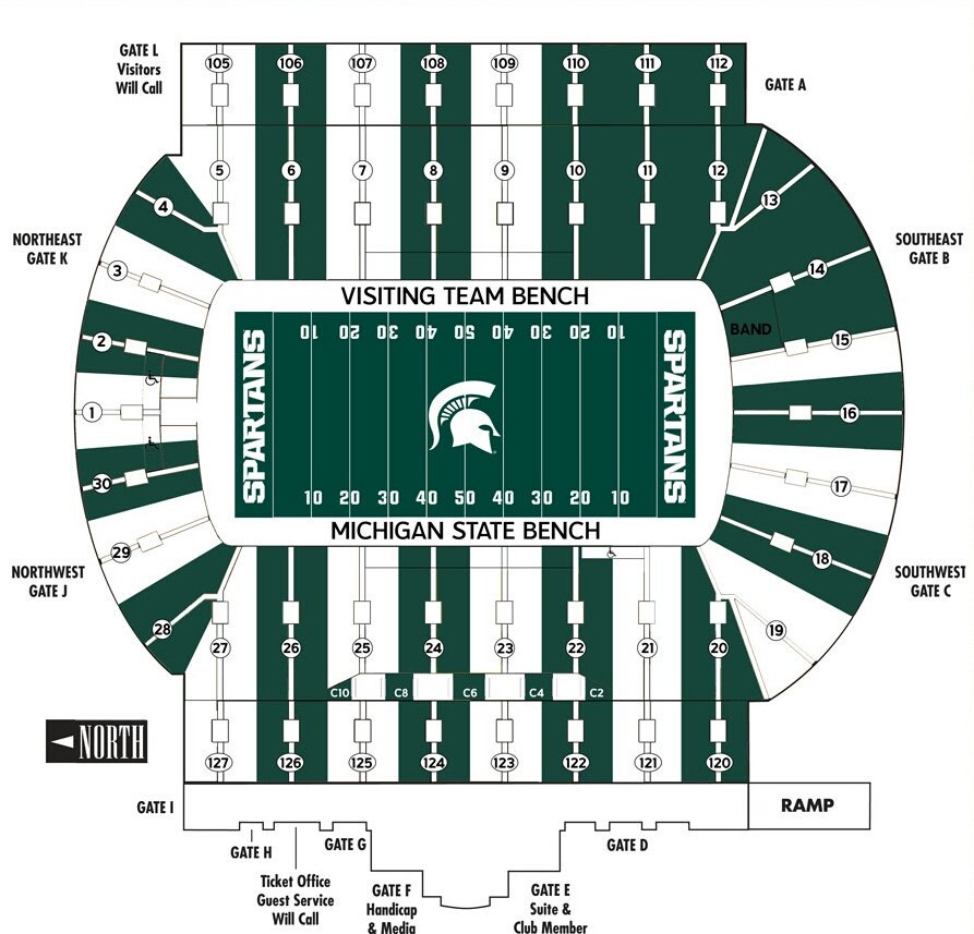 DavidHarns's tweet photo. Don't forget to Stripe the Stadium against Wisconsin this weekend. https://t.co/25oJScT1cj
