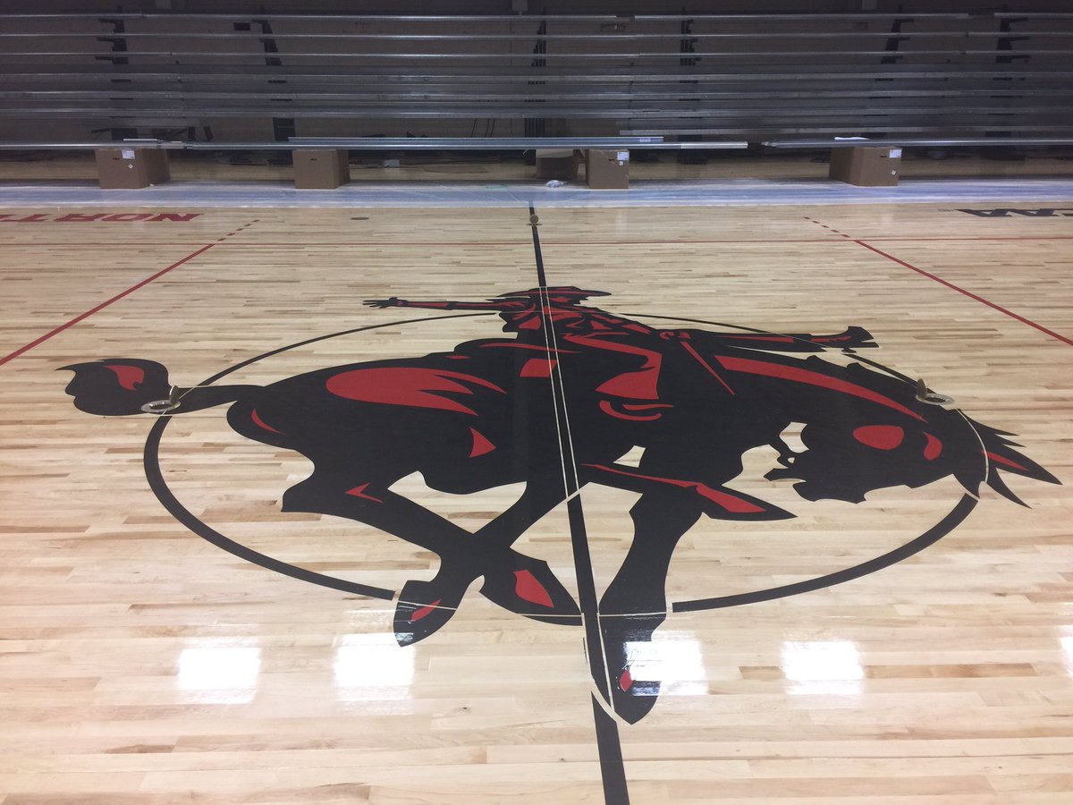 NWOSUAthletics's tweet photo. Percefull Fieldhouse coming together and is looking beautiful! #RRR https://t.co/8jsNkKGwQF