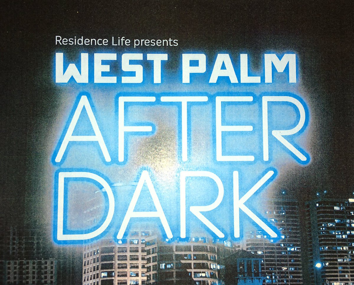 JamesDavisson's tweet photo. 4th Floor WP After Dark event's tonight! Meeting 9 in the lobby &amp; walking to Clematis. Anyone's welcome #freepizza 🍕 https://t.co/wsTAtWYeEs