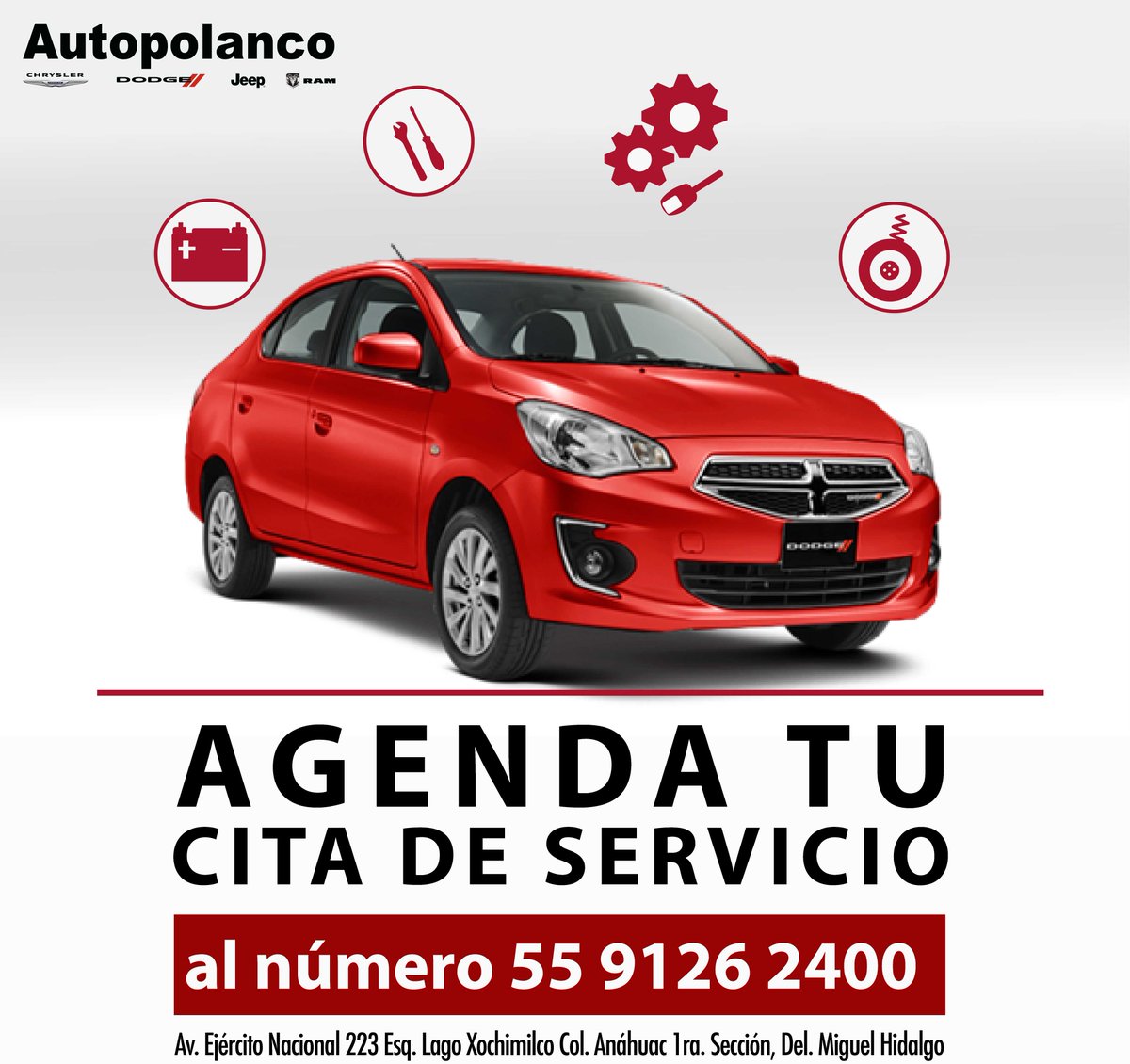 Ven a Autopolanco para que afinemos tu auto. Agenda tu cita de servicio aquí: bit.ly/2cq28fZ 
#Agencias #Mantenimiento
