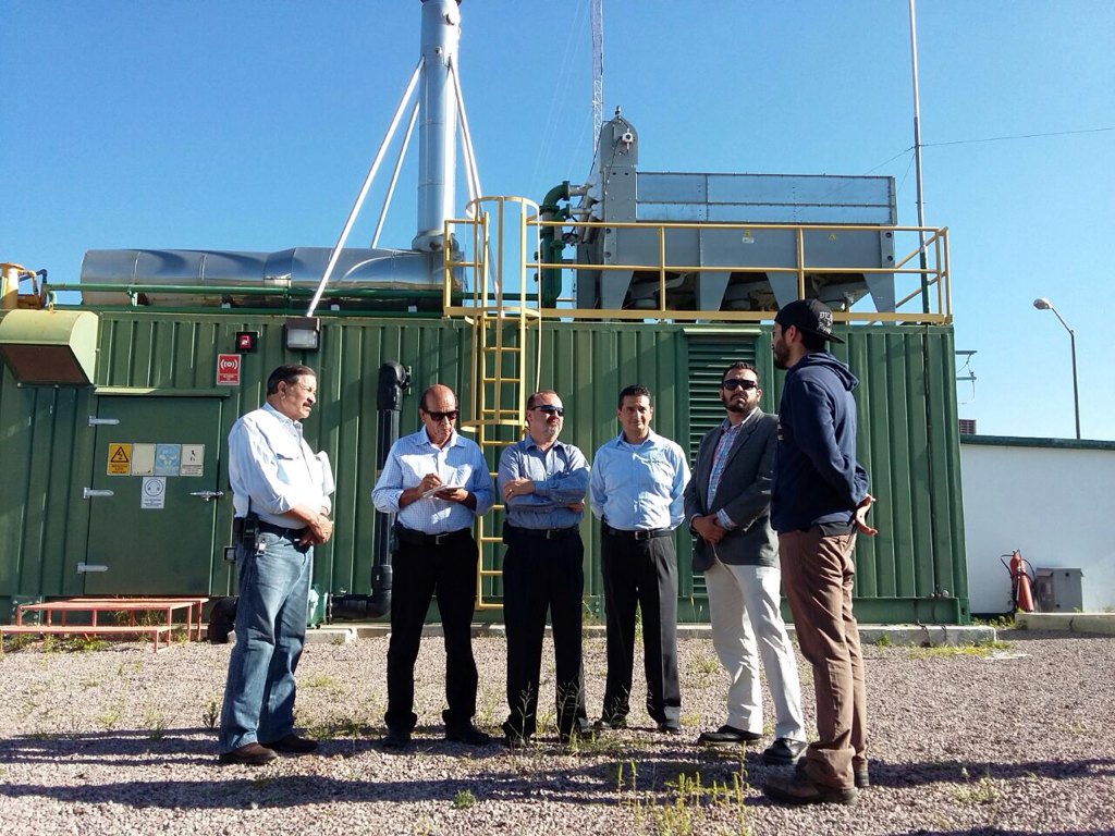 spublicos_dgo's tweet photo. En recorrido de trabajo por Planta Generadora de Energía   Eléctrica a partir de Biogás ENER-G https://t.co/Wcm87i8nTU