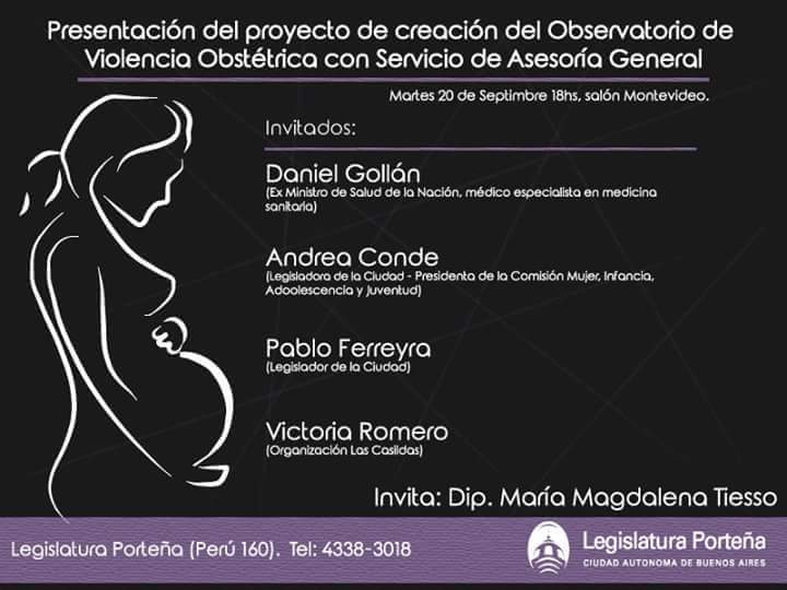 MaguiTiesso's tweet photo. #HOY no te lo podes perder, presentamos proyecto de "Observatorio de violencia obstetrica". #PANELDELUJO https://t.co/qn0SCdw7ya