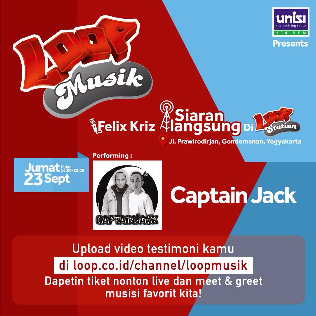 alonkii's tweet image. Buat yg domisili Jogja, tanggal 23 September ini ke mana? Coba cek ini deh. Bakal ada #loopmusik di loop station.