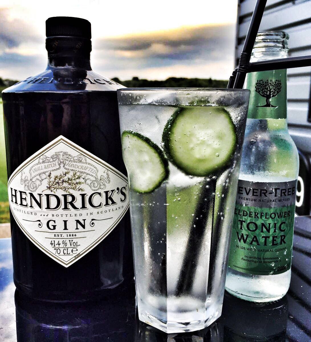A Most Refreshing Summer Drink Gin And Tonic With Cucumber, 50 OFF