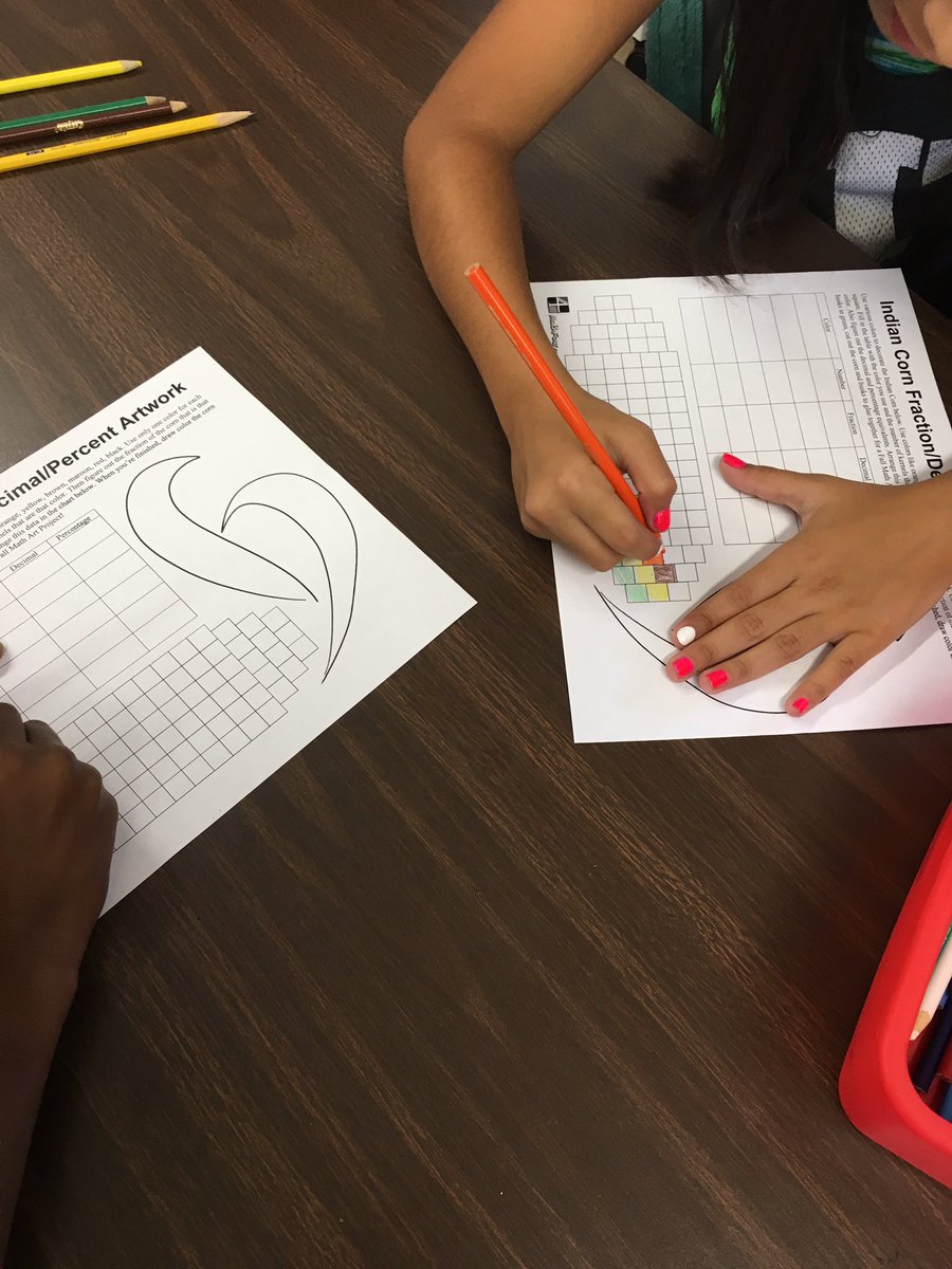 MrsMarkowski's tweet image. 5th graders enjoy seasonal math activities! #notjustprimary #wecolortoo #learningwhilehavingfun #decimals #fractions #5mawh