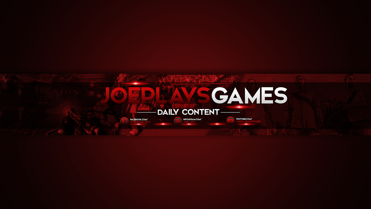 LukeDaveyGFX's tweet photo. My First Client Rebrand For JoePlaysGames!!
Likes And Retweets Appreciated!
DM Me For Rebrand Prices! https://t.co/K40wklo0sO