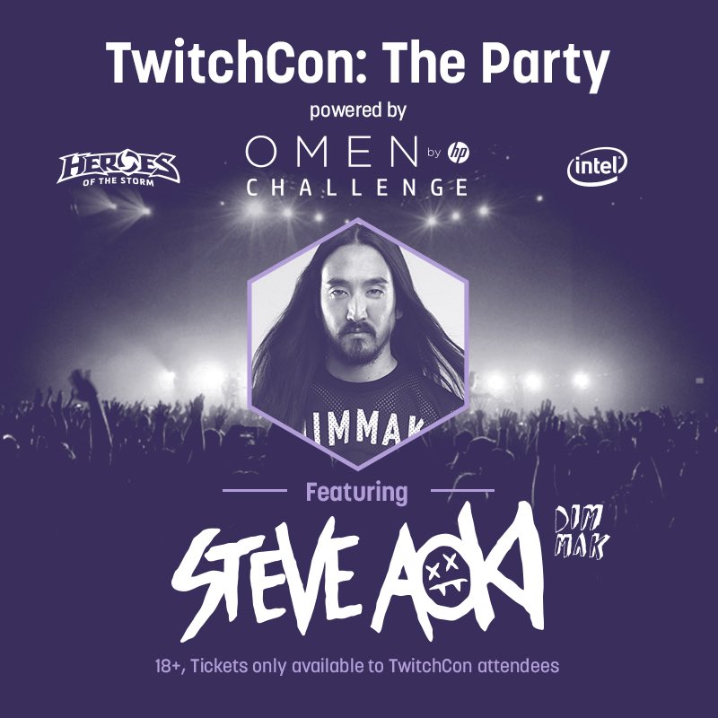 #TwitchCon you ready for me?? 🎂 @Twitch https://t.co/hUi22yjStH