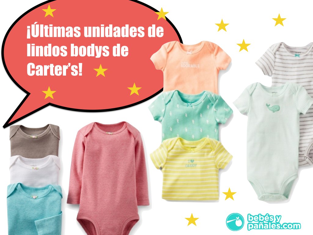BebesYPanales's tweet photo. No te quedes sin tu set de Bodys de la marca Carter's! Ultimas unidades disponibles aquí https://t.co/r38SHsLRxB https://t.co/wRJoah0fyi