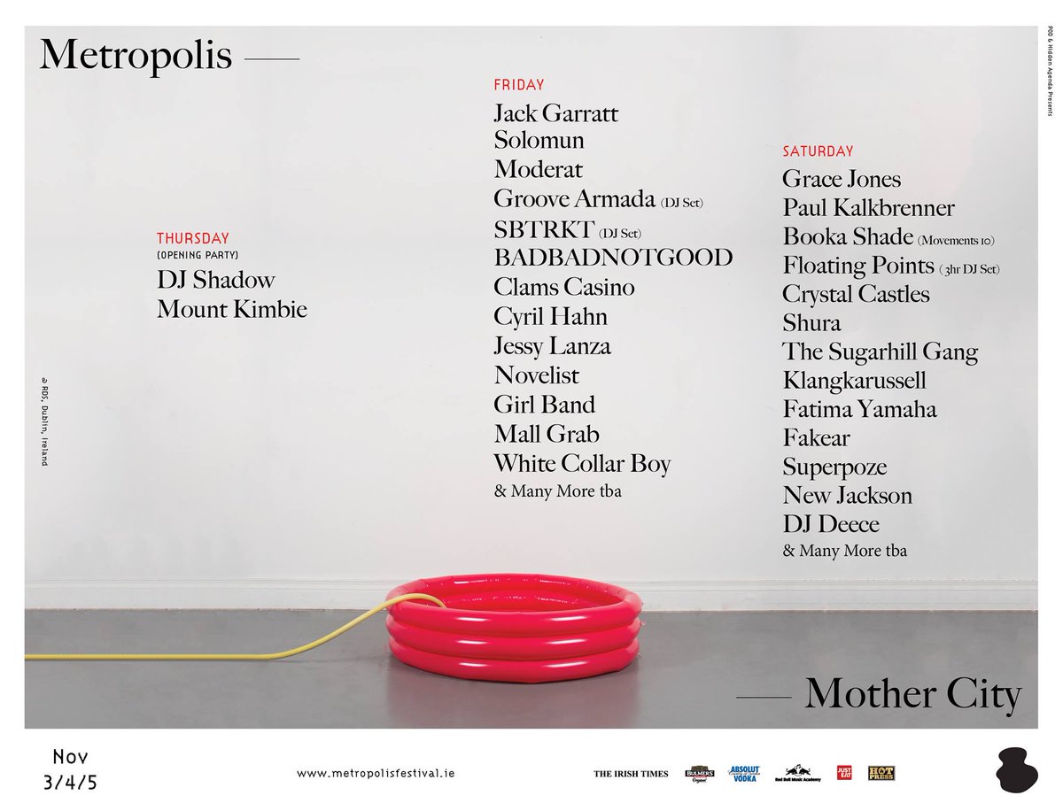 RT to win 2 tickets to <a href="/metro_festival/">Metropolis Festival</a> 

*The last pair of tickets we are giving away for Metropolis Festival

metropolisfestival.ie