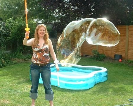 ghostboards's tweet photo. Ever blown a bubble this big? https://t.co/01IlWg6Pit