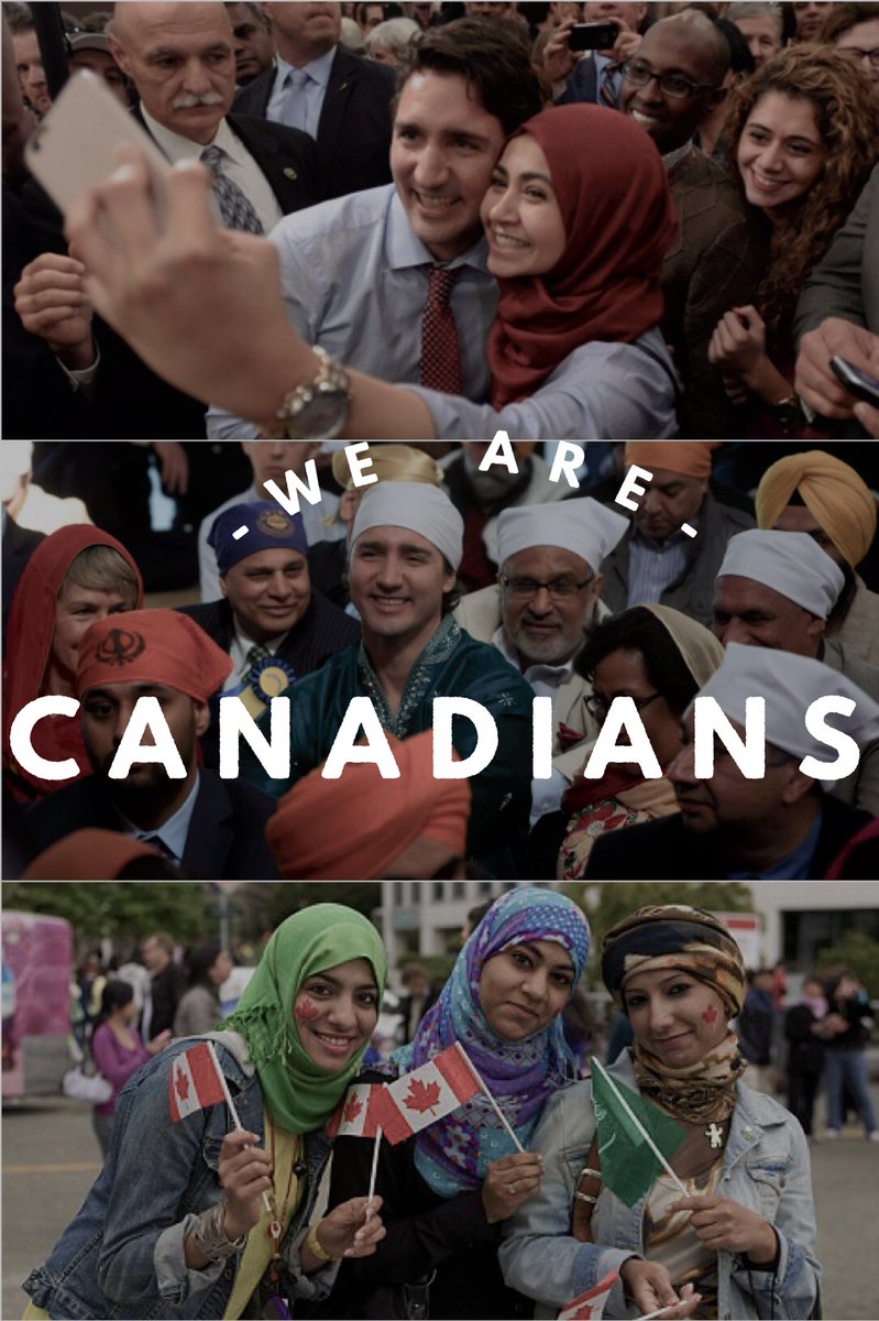 What happened today at <a href="/UCalgary/">U Calgary</a> is not my #Canada! We are a people of #peace &amp; inclusion! #DearMuslims #WEareCanadians