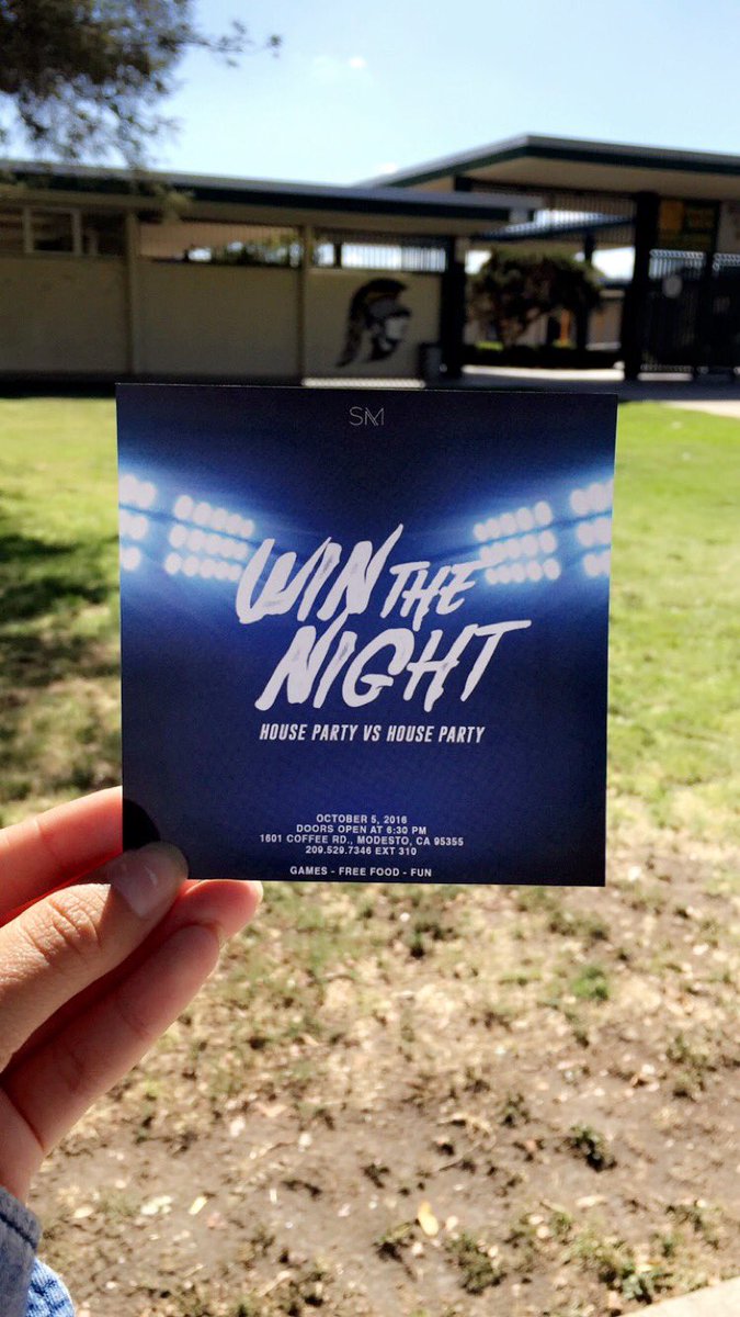 housepartydavis's tweet photo. YOU DONT WANT TO MISS WIN THE NIGHT TOMORROW! Doors open at 6:30pm! COME COVERED IN SCHOOL SPIRIT&amp;BRING AN EXTRA WHITE SHIRT🤗 https://t.co/J2WAxEkzft