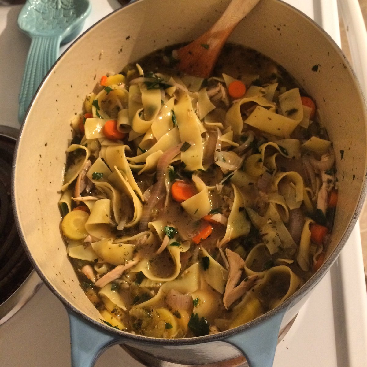 WaypointMKE's tweet image. Mmmm fall means it's homemade chicken noodle soup season!