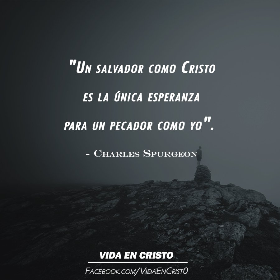 iVidaEnCrist0's tweet photo. - Charles Spurgeon
Síguenos en Facebook. https://t.co/zgGER2k6pX https://t.co/1jpgDttSAG