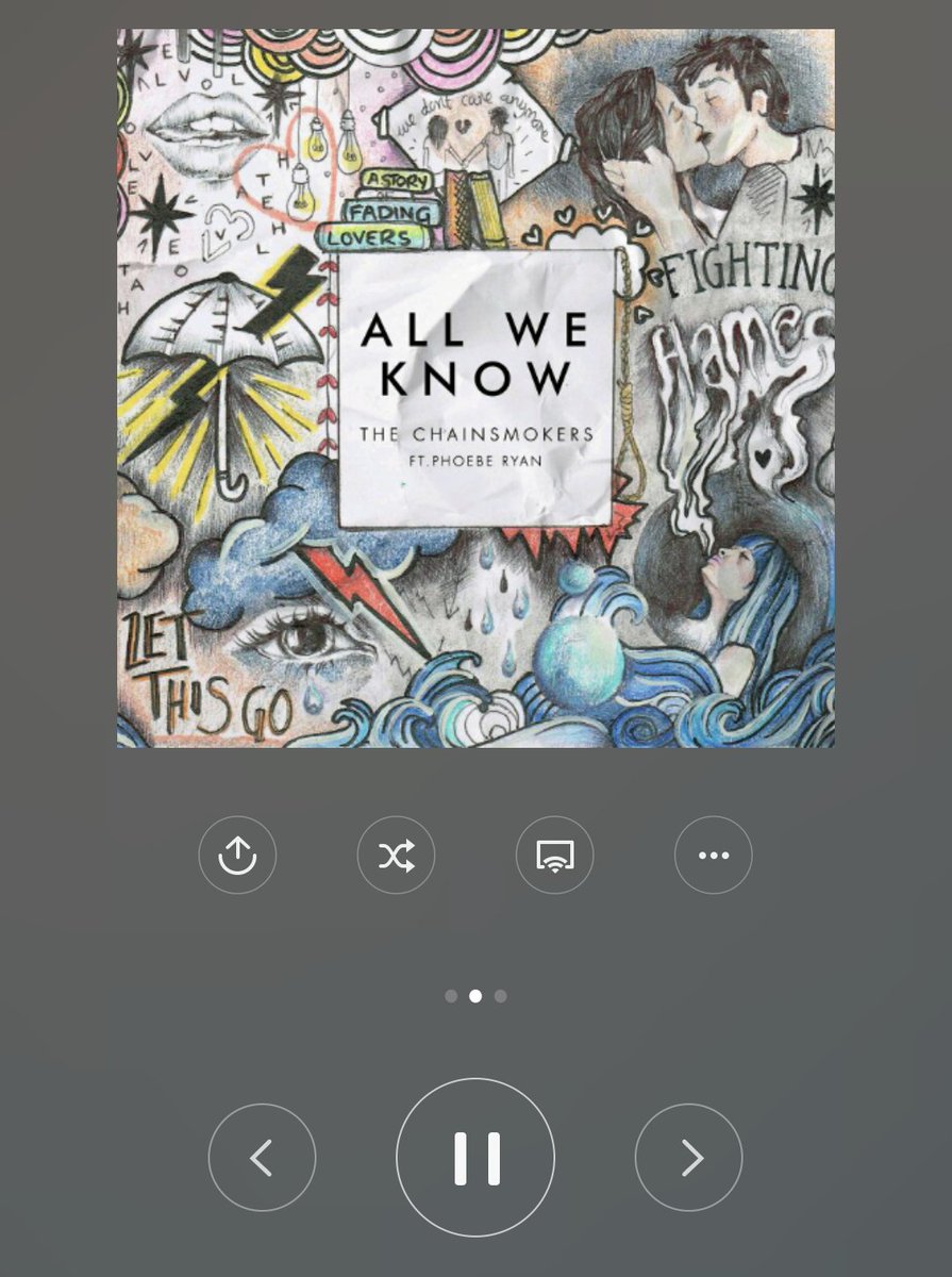 3Mars's tweet photo. The Chainsmokers - All We Know (Feat. Phoebe Ryan) #CoffeeSong #SongOfTheDay https://t.co/4nGYWrH584