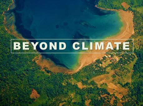 "Climate change is a human creationg. But we need to look beyond climate."