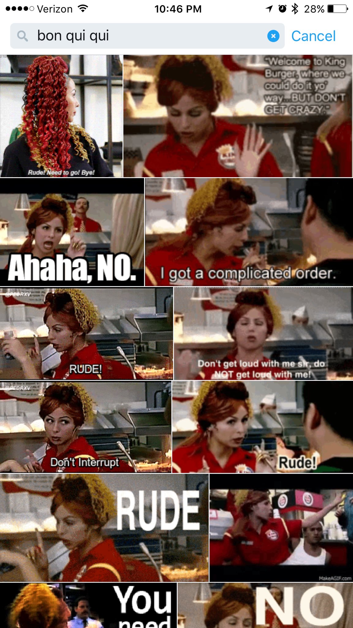 Anjelah Johnson-Reyes on Twitter: ""Bon Qui Qui is a meme on the new iOS  update! That\