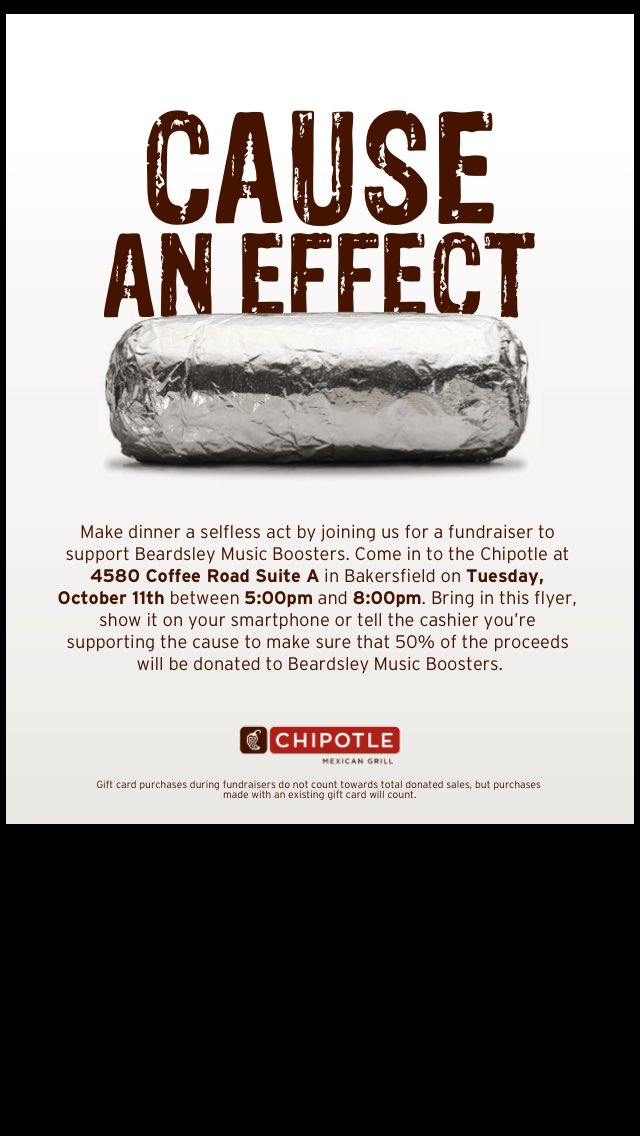 Beardsley music fundraiser next Tuesday! Support Beardsley kids and music education! Bring a friend!