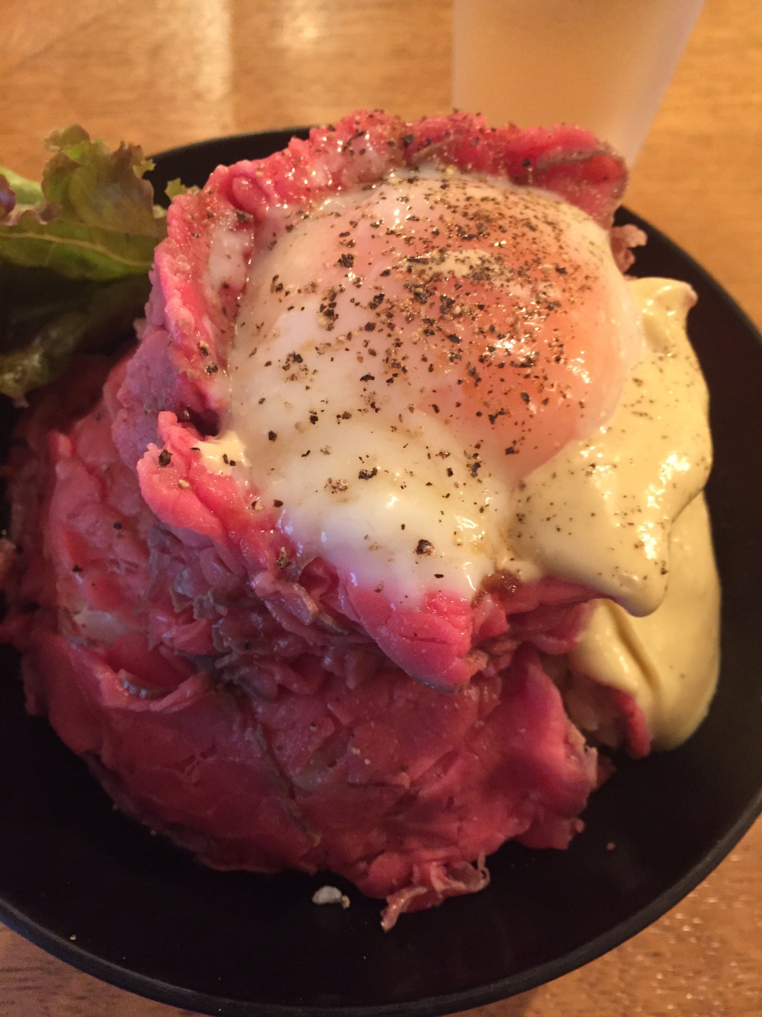 Ryuichi111std Sora 本日のランチは久しぶりに 恵比寿 ゴウスタンド さんのローストビーフ丼です T Co Yguagysstk Twitter