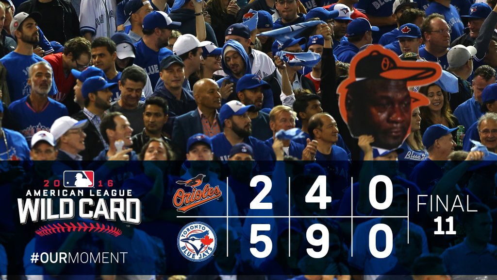 BlueJays's tweet image. THAT. JUST. HAPPENED. #OURMOMENT