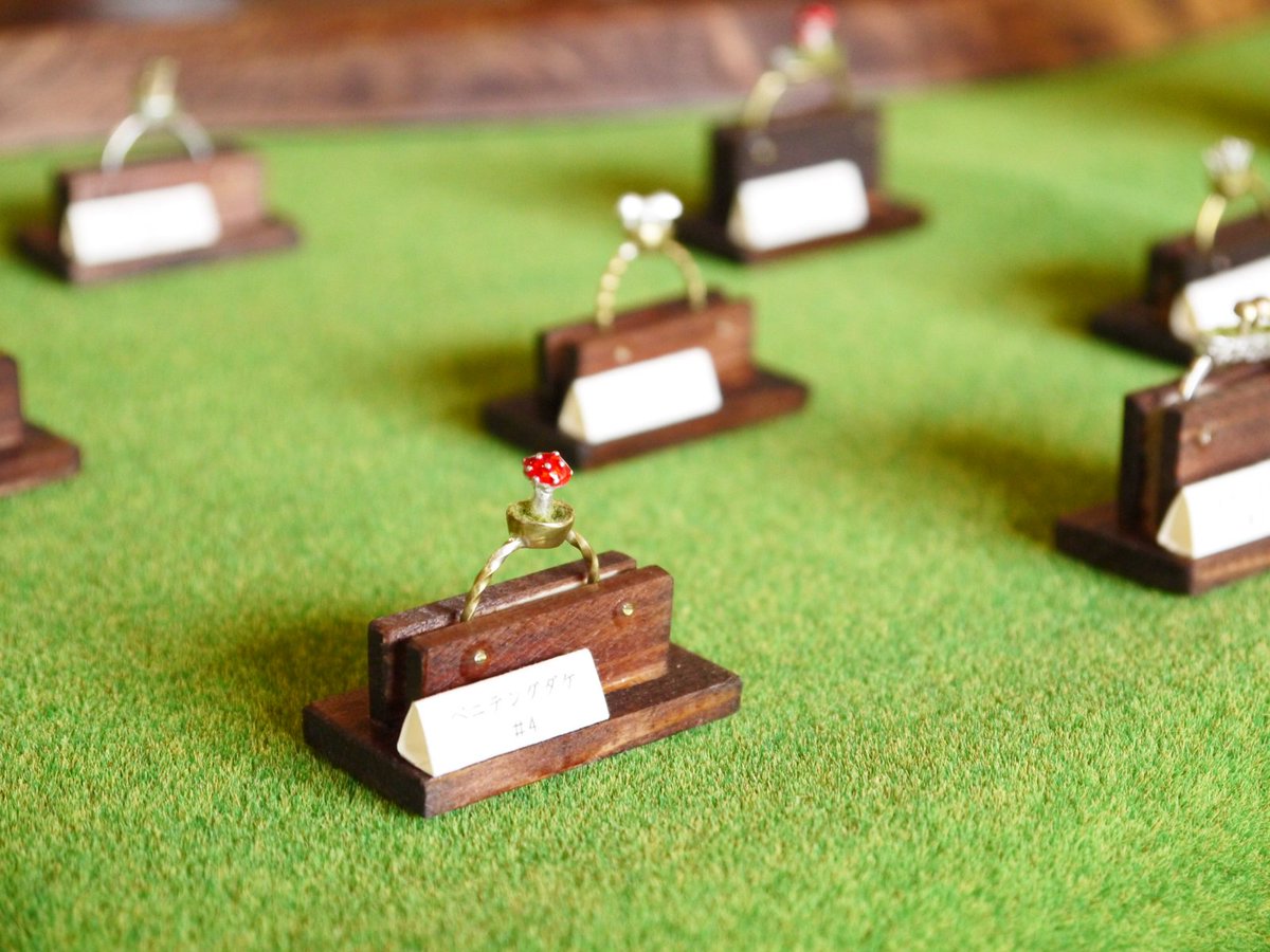 tsuchikure_link's tweet photo. アクセサリー作家 Risa Ochiai 個展
「BONSAI MUSHROOM」
本日より開催しております。
大阪・長居　土塊LINKにて
～１０日（月祝）まで　会期中は無休です。
https://t.co/Bbil3C2psx
#長居公園 #鶴ヶ丘 https://t.co/ulpWWK5yDR