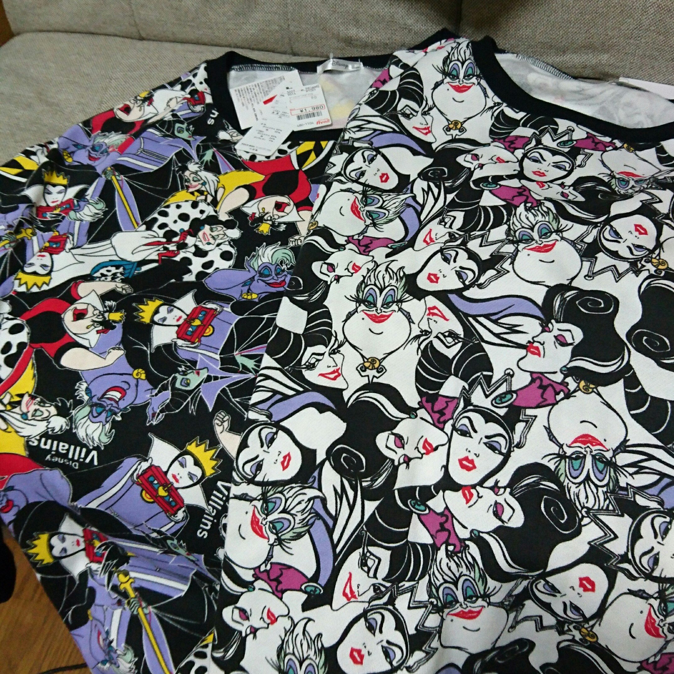 すずとら アベイルでディズニーヴィランズのトレーナー買ってきたよー ㆁwㆁ サイズ大きいからビックシルエット的な感じで着よう アベイル ディズニー ヴィランズ T Co Nsmhowaxwi Twitter