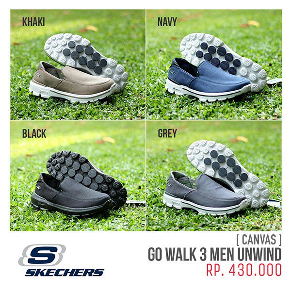 sepatu skechers go walk 3