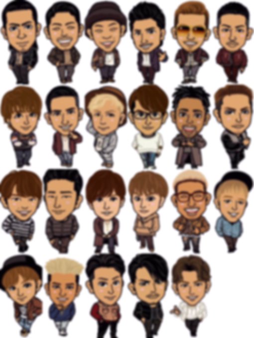 瀬戸氏 Ldhキャラ画製作所さん がハッシュタグ Exile をつけたツイート一覧 2 Whotwi グラフィカルtwitter分析