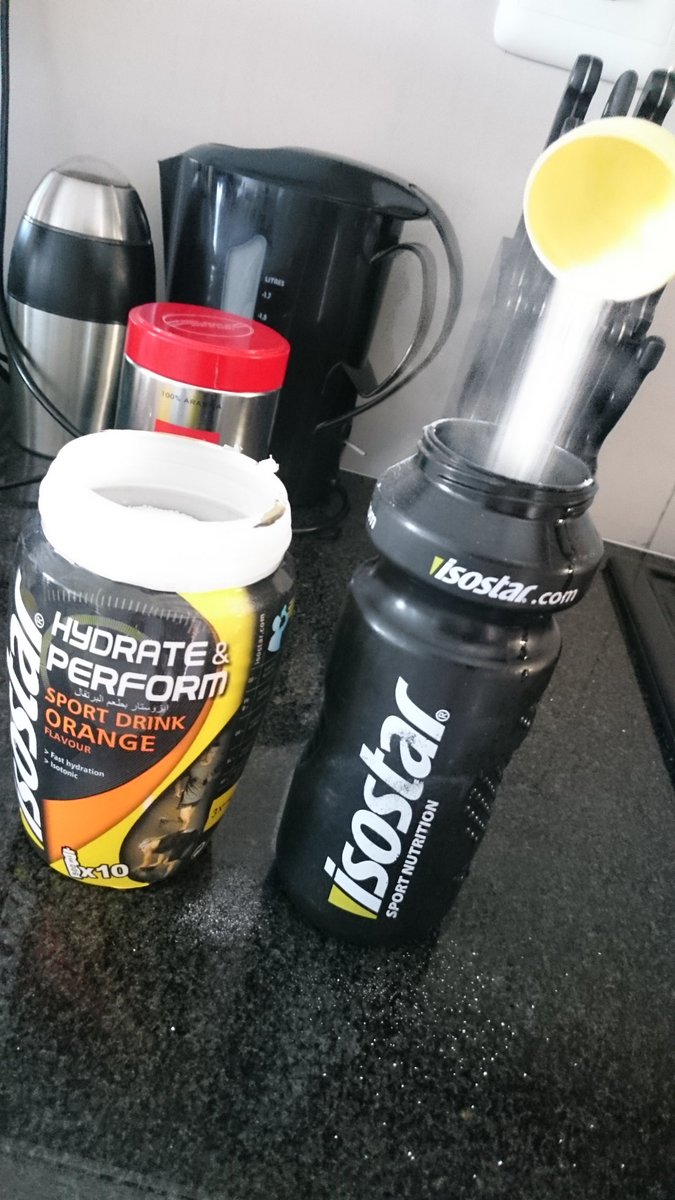 Keeping my energy levels up and stable with Hydrate &amp; Perform. <a href="/IsostarZA/">Isostar ZA</a>