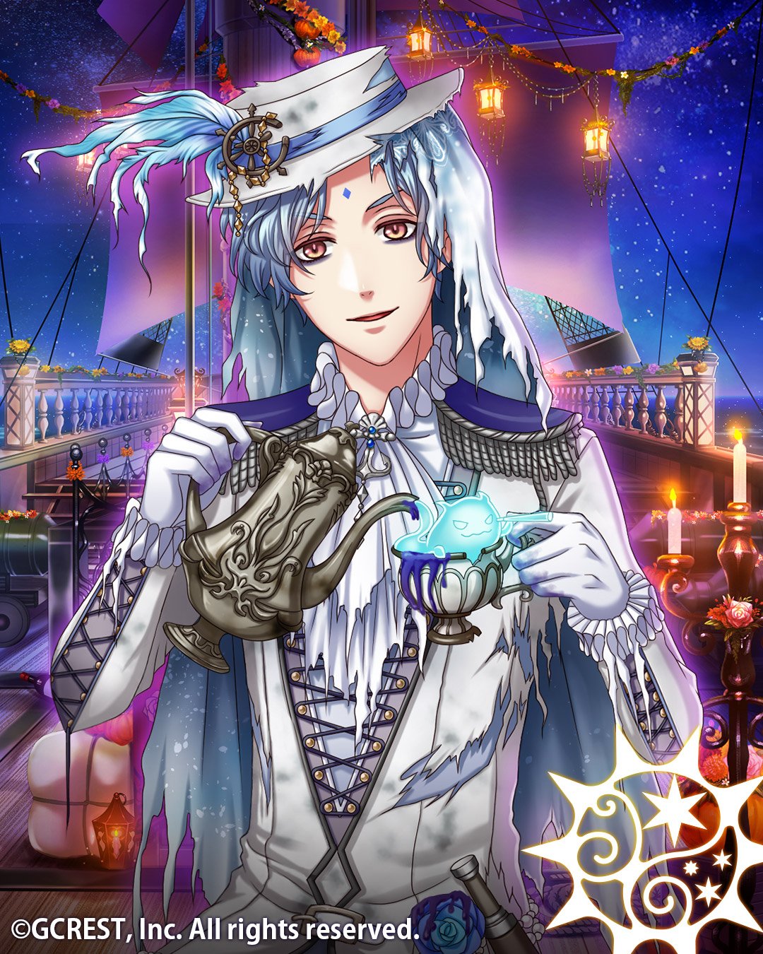 夢王国と眠れる100人の王子様 公式 在 Twitter 上 王子紹介 10月3日 月 15 00から始まるイベント ファントムシップ の報酬王子 サラサ王子 Cv 鈴木裕斗 の覚醒後の姿をご紹介 太陽 怖いなら 僕がずっと傍にいるから 月 おまえが綺麗って言ってくれるの