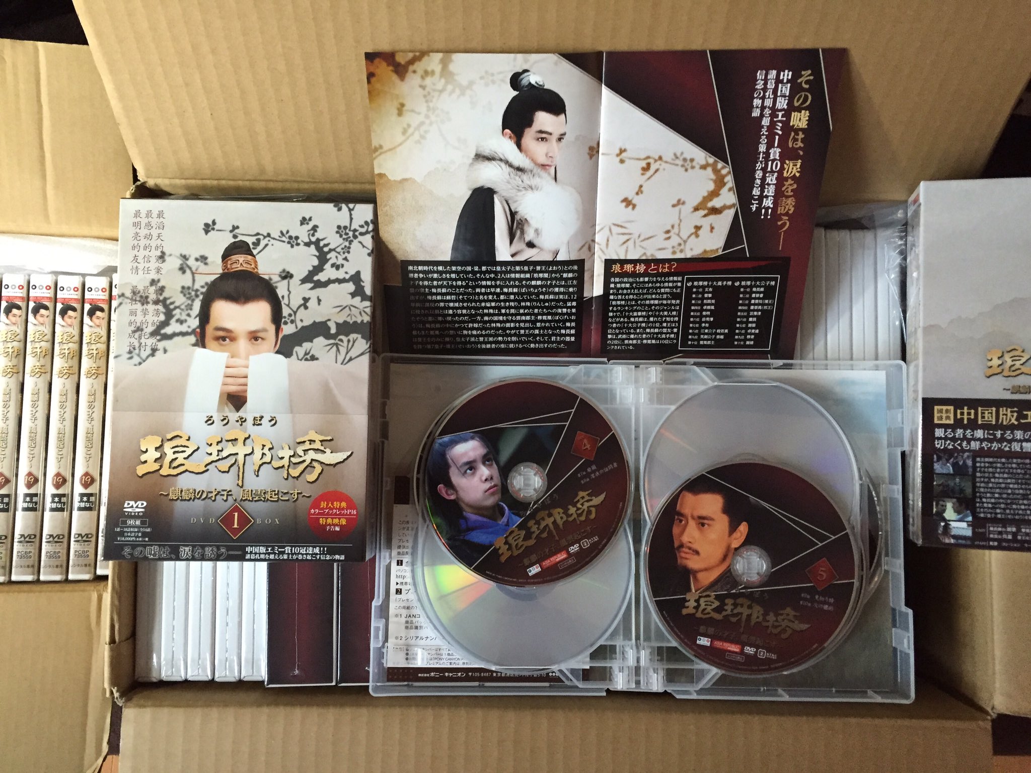 琅琊榜 引き込ん (ろうやぼう) DVD BOX