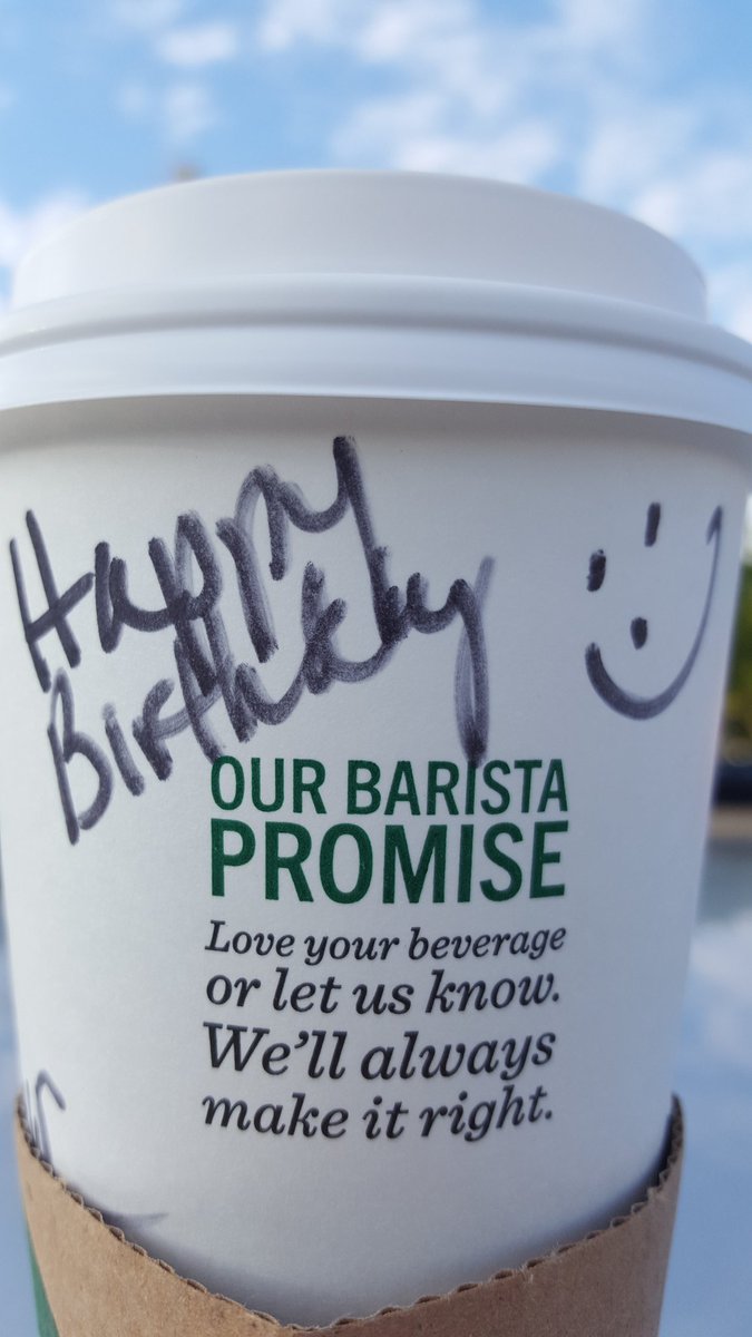 betchagnon's tweet image. Thanks #starbucks !!!!