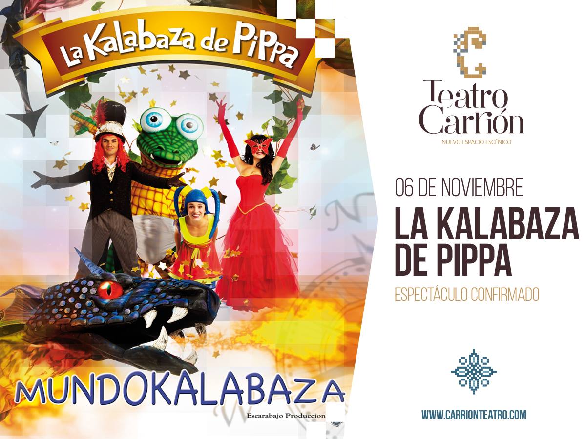 LKDP_oficial's tweet photo. #kalabazos!!Tenemos nueva fecha para #mundokalabaza!!!Queremos veros a todos en el  @nteatrocarrion  el 06/11.https://t.co/KT2lHMLCxU https://t.co/XhyEgdyvgY