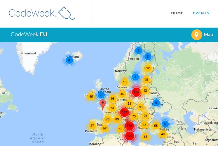 GOettingerEU's tweet image. Put #digitalskills on your CV. Nearly 3000 events already scheduled for @CodeWeekEU bit.ly/1JxR2Nn #CodeEU
