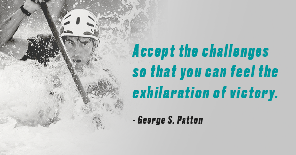 PureGym's tweet photo. #MondayMotivation "Accept the challenges so that you can feel the exhilaration of victory." George S. Patton #RT https://t.co/mrKace6ORb