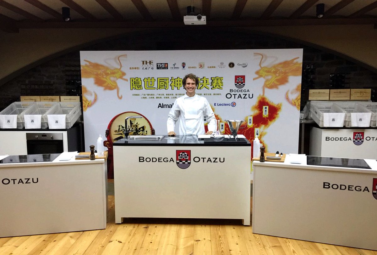 BbOtazu's tweet photo. Buenos días y #FelizLunes ¡Hoy grabamos #MasterChefChina en @bodegaotazu! #bbotazu #bodegaotazu #TheRealMasterChef https://t.co/jOsHtcsrlR