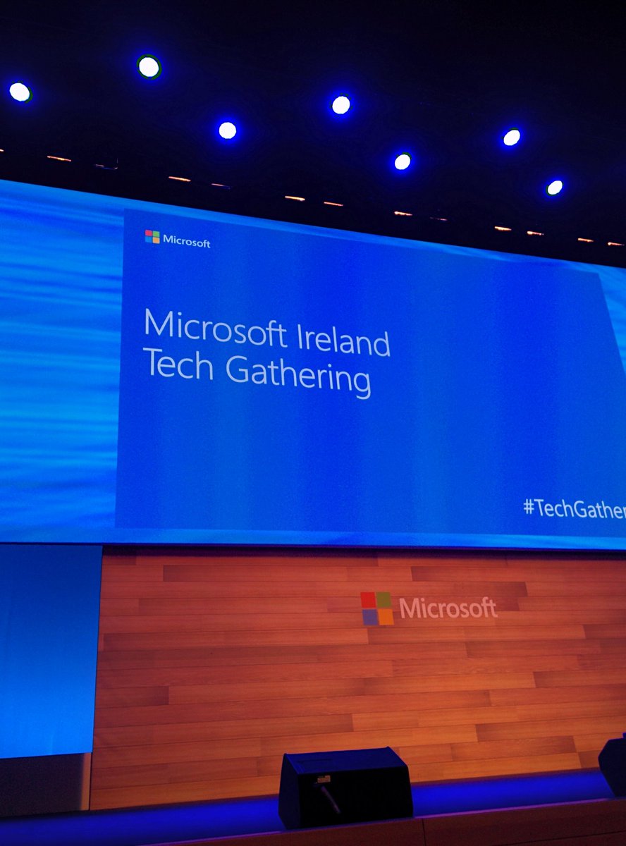 MarkXA's tweet image. Front row. #TechGathering