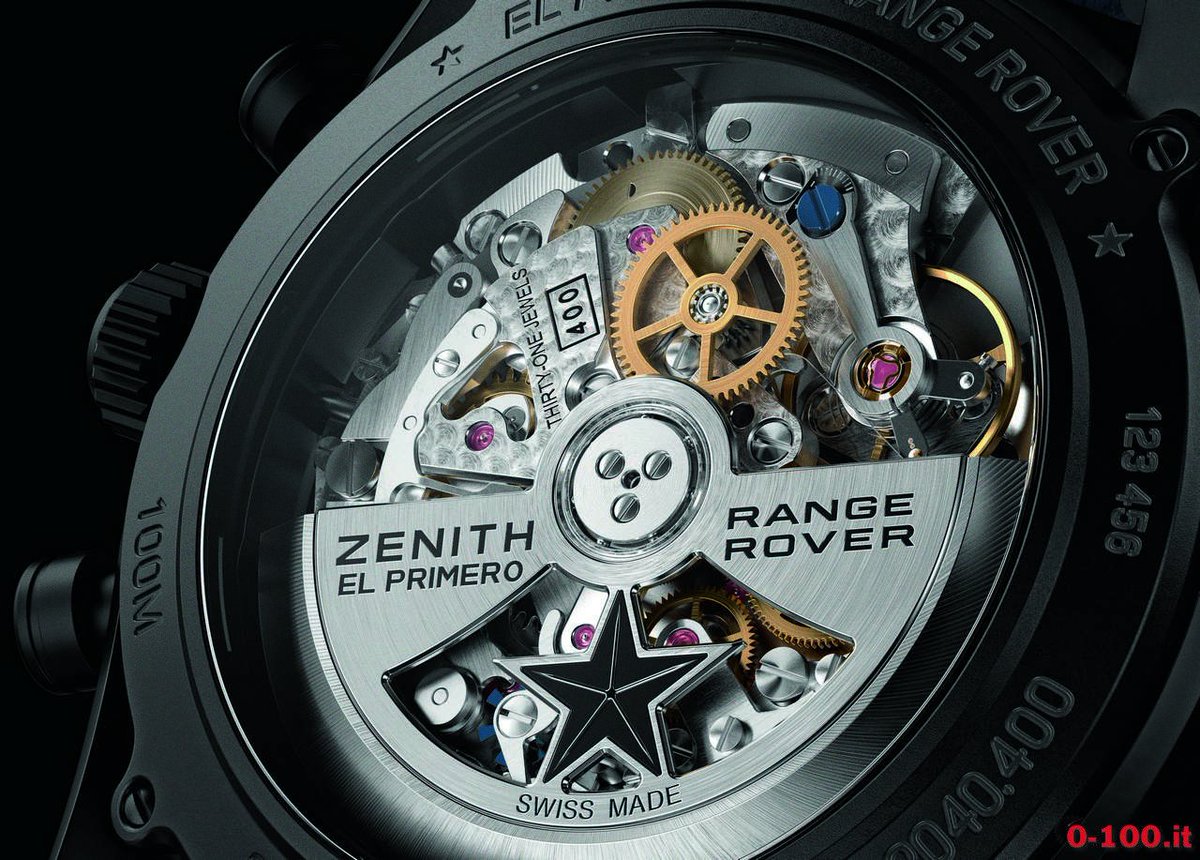 Zenith rng. Часы Зенит Рендж Ровер. Zenith range Rover. Zenith el primero маятник. Zenith 100 Limited Edition.