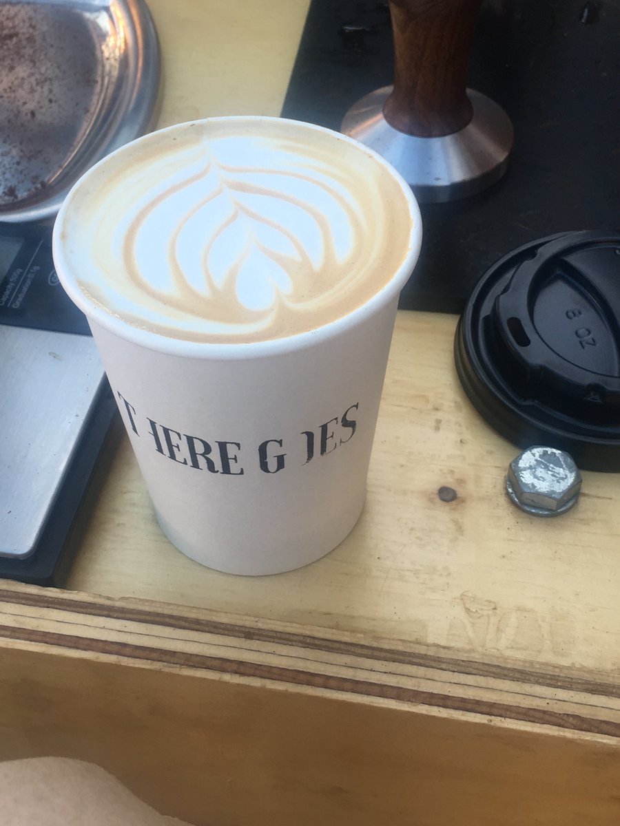 DeliciaLezama's tweet photo. Morning caffeine hit near #uob at There Goes coffee! ๐๐ #yummy #bhamuni #coffeee https://t.co/U8w11sXXBL