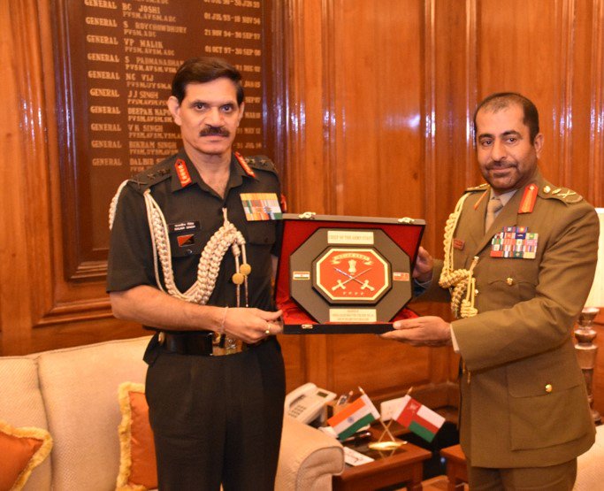 ADG PI INDIAN ARMY on Twitter "Maj Gen Matar Bin Salim Bin Rashid Royal
